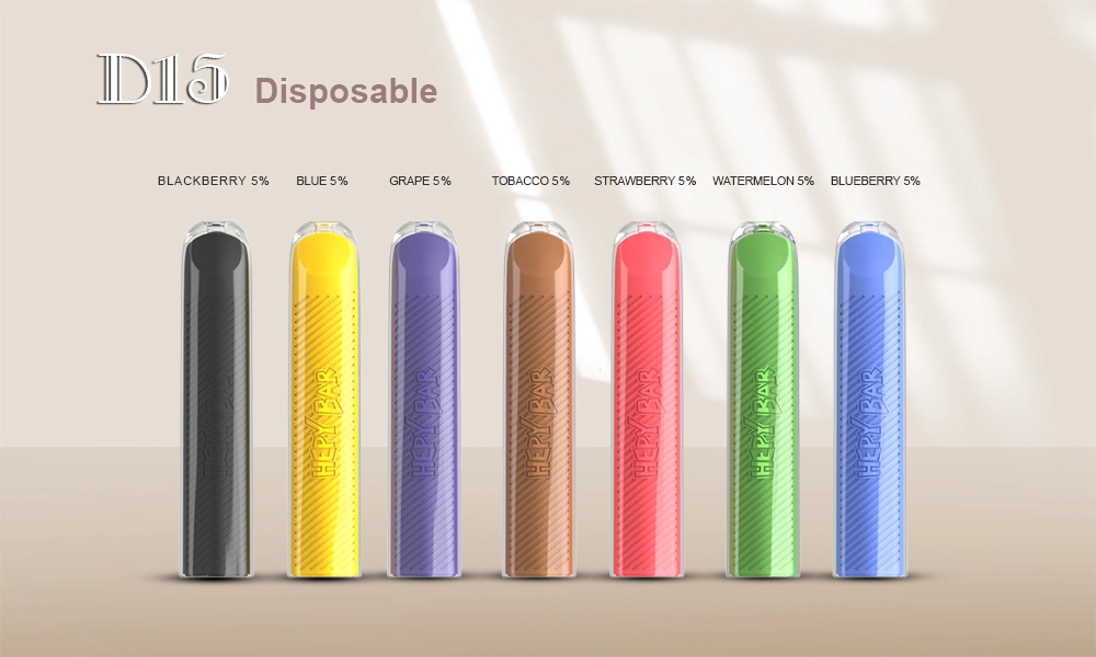 China Hot Popular Pen Style Disposable Vaporizer High Volume Hepy Bar 500+ Puffs Heating Stick Sirius Disposable Vape