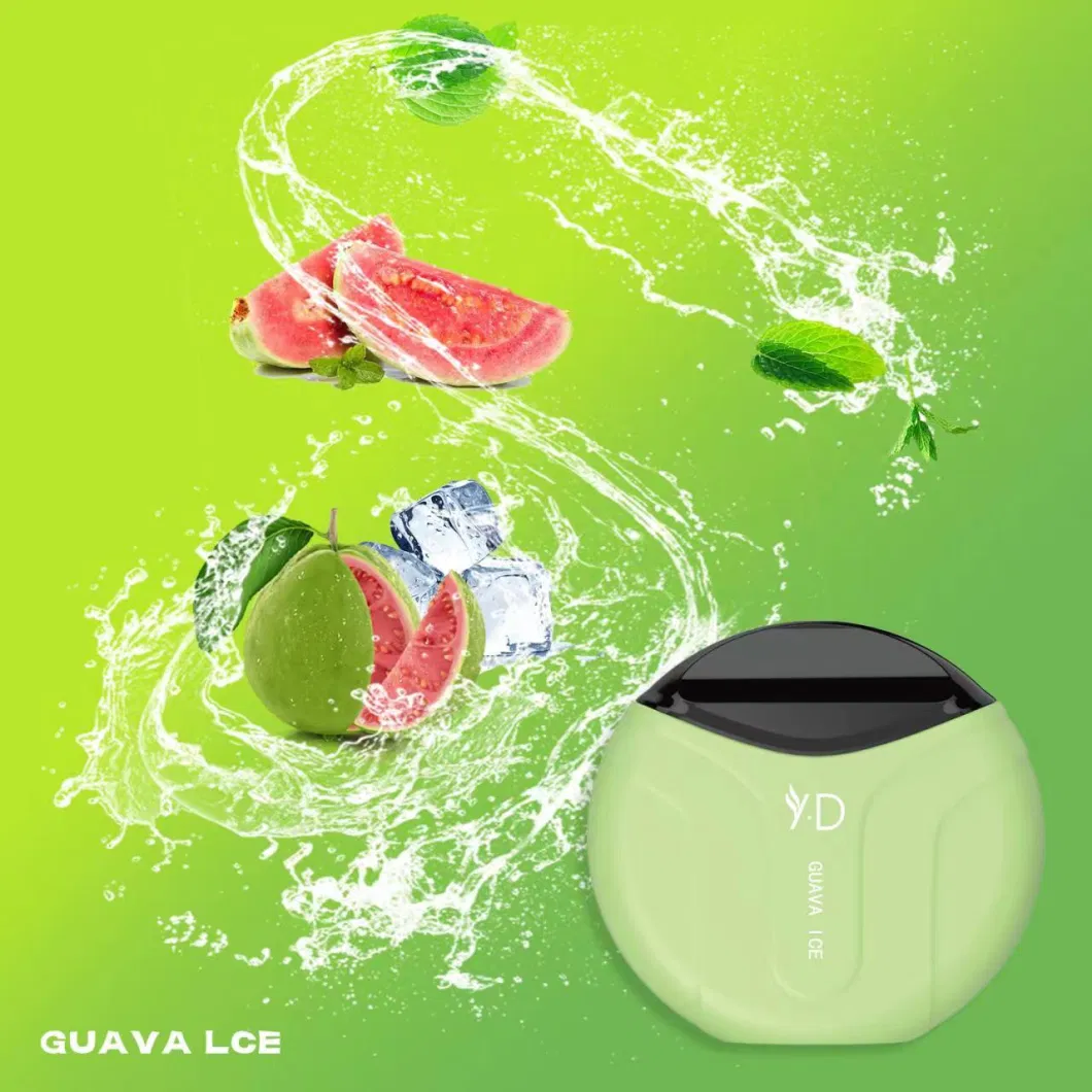 Yd Hot Selling Round Fruit-Flavored 3000puffs 650mAh Support Customized Wholesale Disposable E-Cigarettes E Hookah Charger