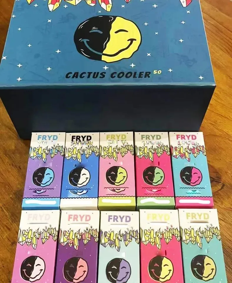 New Packaging Fryd Disposables Liquid Diamonds Empty 2ml Fryd Extracts Carts E Cigarettes Disposables Rechargeable 350mAh Battery Thick Oil Starter Kit