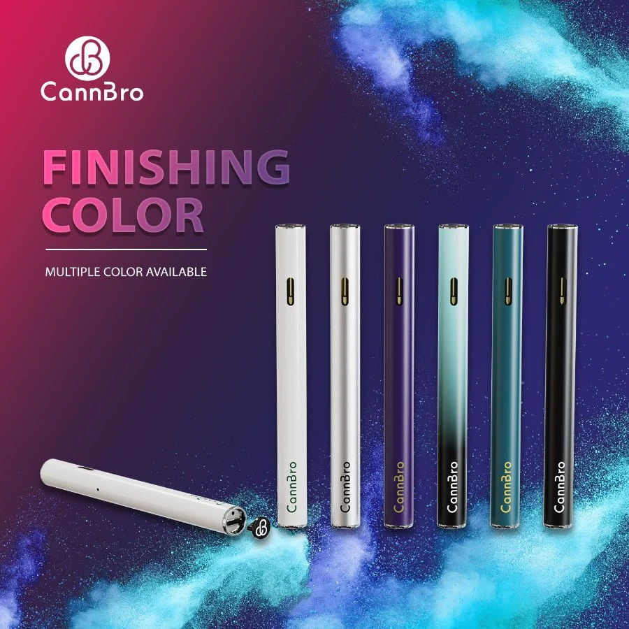 Wholesale Slim Hhc Oil Delta D8 D11 Preheat Custom 0.5ml 1ml Empty Cartridge Vaporizer Pod Pen Device Rechargeable Live Resin Disposable LED Vape Pen