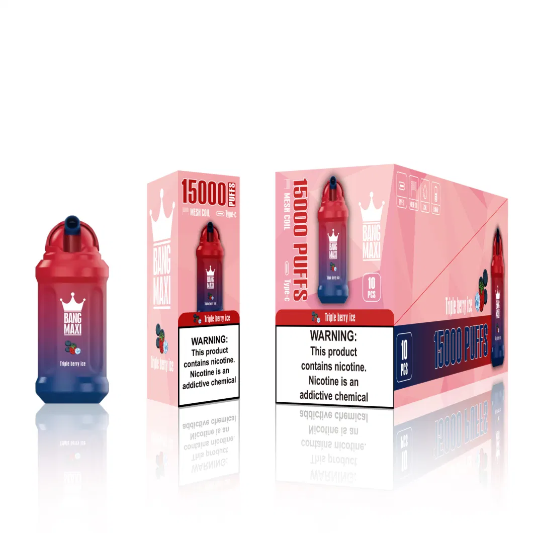 Bang Maxi 15000 Puffs Rechargeable Disposable Vape Better Than Bang King