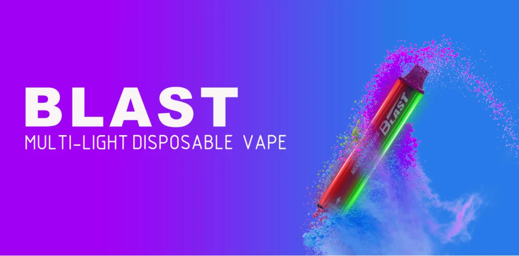 No Tobacco OEM 600 Puffs Disposable Vape Pen Elux Blast Glow Mini E-Cigarette Vape Wholesale EGO