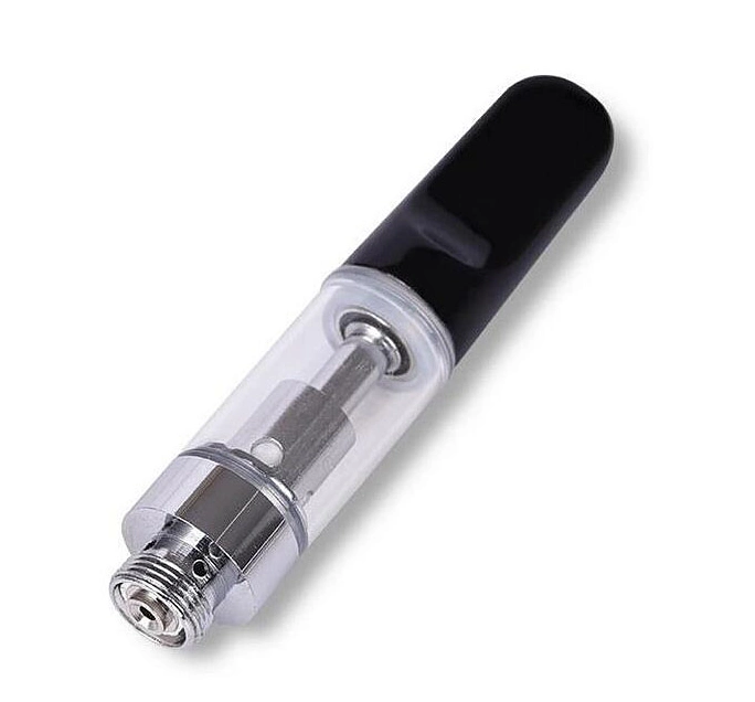 Refillable D8 D9 D10 Atomizer H10 0.5ml 1ml 2ml Glass Tank 2.0mm Intake Hole 510 Thread Battery Vape Pen Cartridge for C B D T H C Hhc Thick Oil