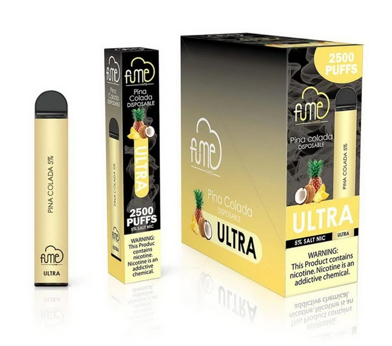 Puff 2500 Fume Ultra Disposable Vape Pen Pod Electronic Cigarette E-Cig Infinity 3500puffs Good Taste
