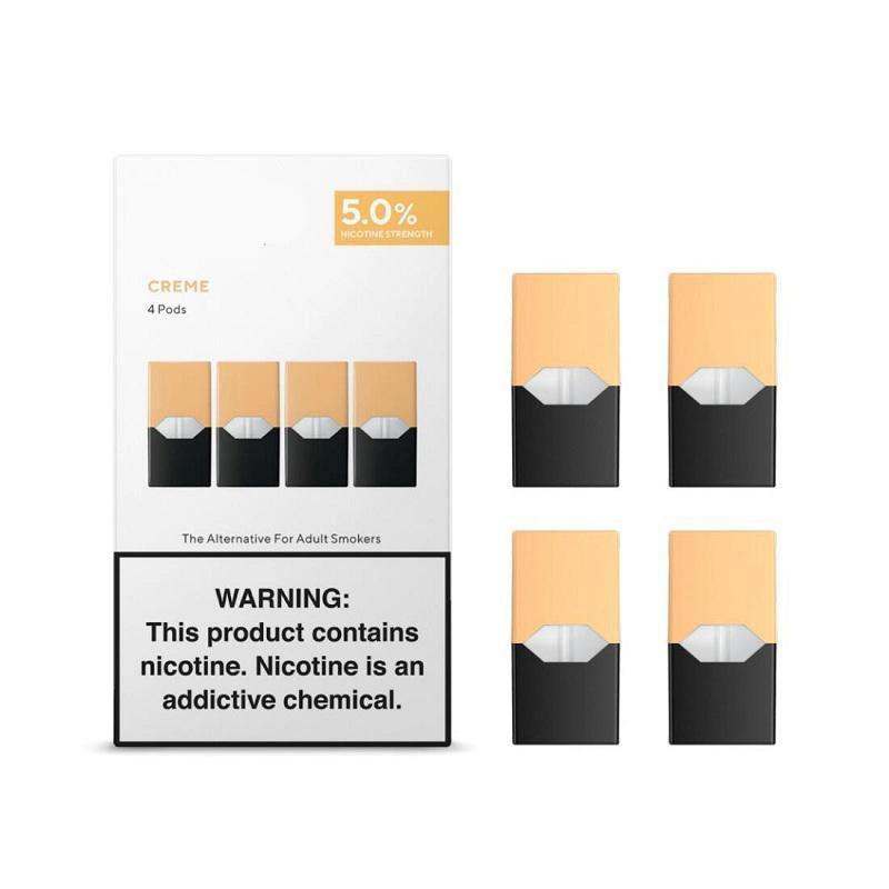 High Quality Wholesale New Pack Mango Fruit Mint Pod Cartridge Vape Compatible Juuls Pods Vapes