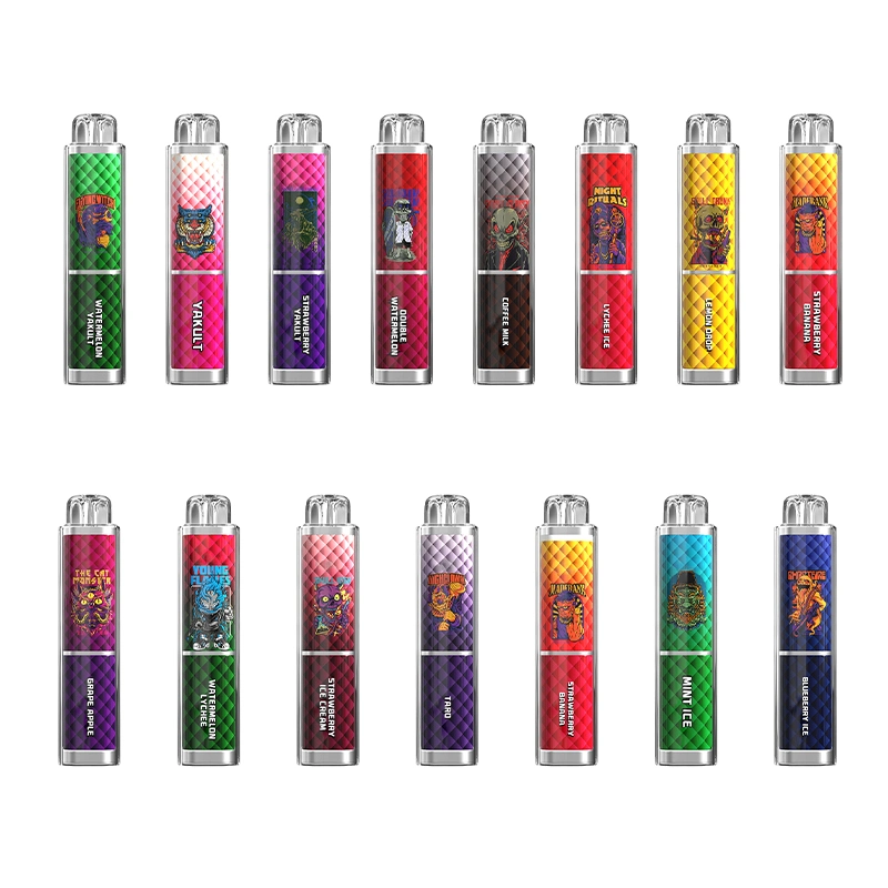 Europe Germany Poland Spain Hot Sale Vape Smoking Pod Wholesale Crystal Disposable Vape 4000puff E Cigarette OEM Mesh Coil with RGB Vape Pen PRO Max