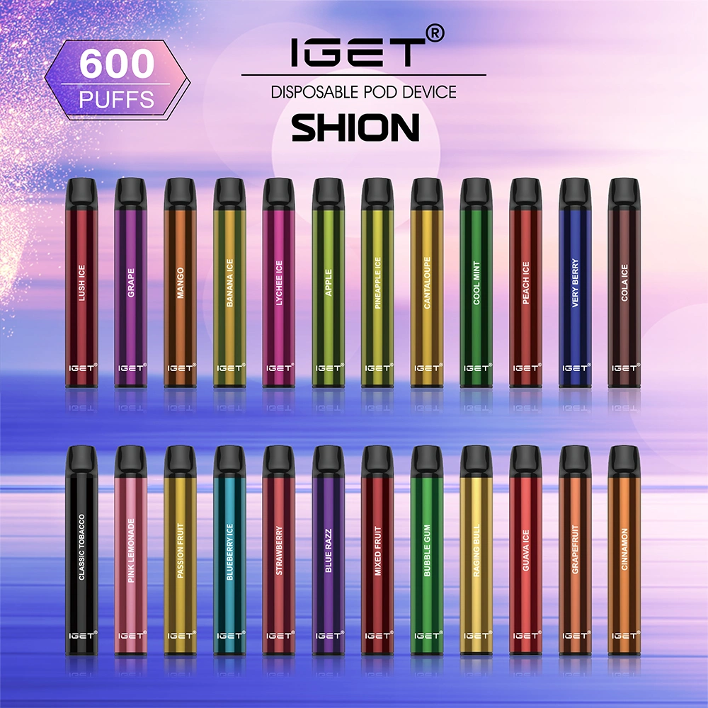 Iget Shion Disposible Vape Device 600puffs E-Cigarette Vape