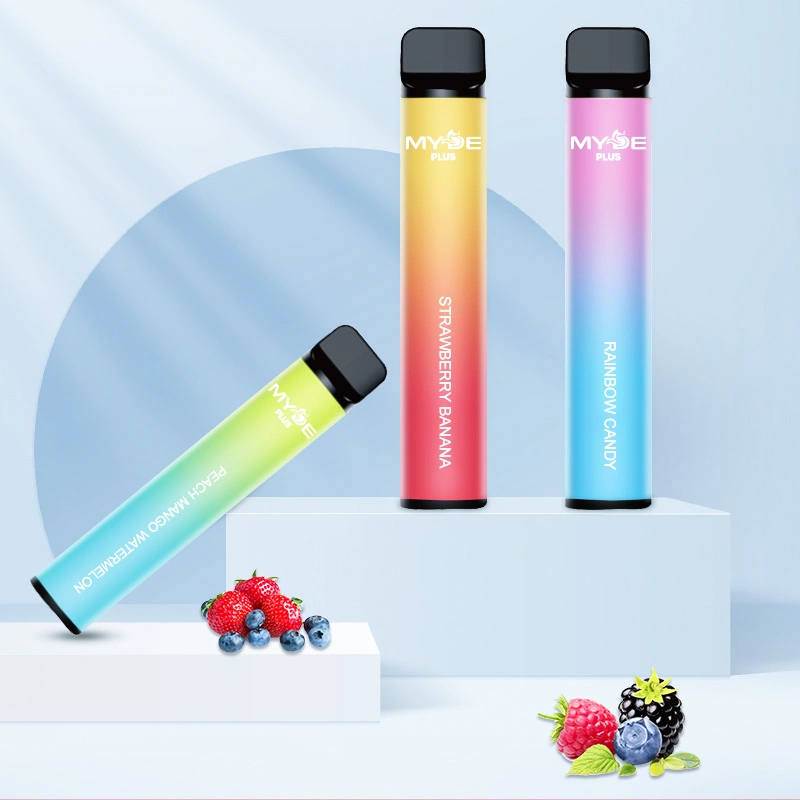 2023 New Coming Myde Multiple Fruity Flavors 800 Puffs 0% 2% 5% Nicotine Disposable Vape Pen