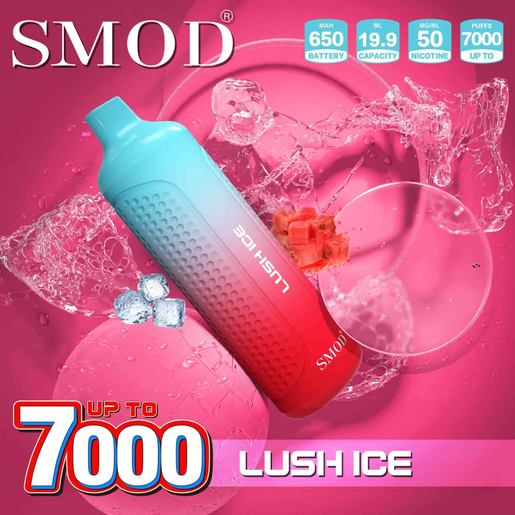 Orignal Kangvape Factory New Smod 7000 Puff Made in China Menthol Disposable Vape