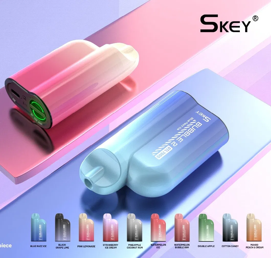 UK Popular Skey Vape Crystal Vape Box Gem 600 Puffs 2% Nic Salt UK Tpd Vs Amare Crystal One Disposable E-CIGS