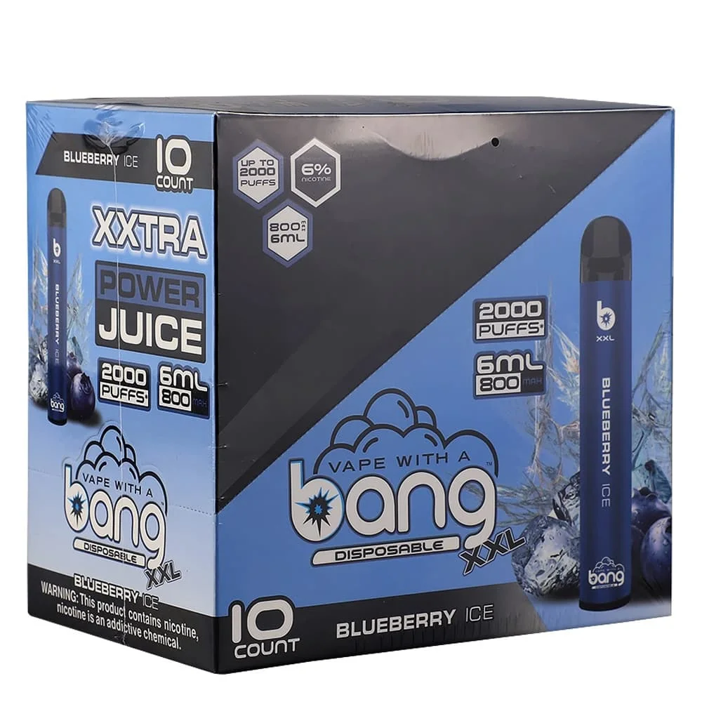Bang XXL 2000 Puffs Disposable Vape Pod Device 6% Disposable E Cigarettes