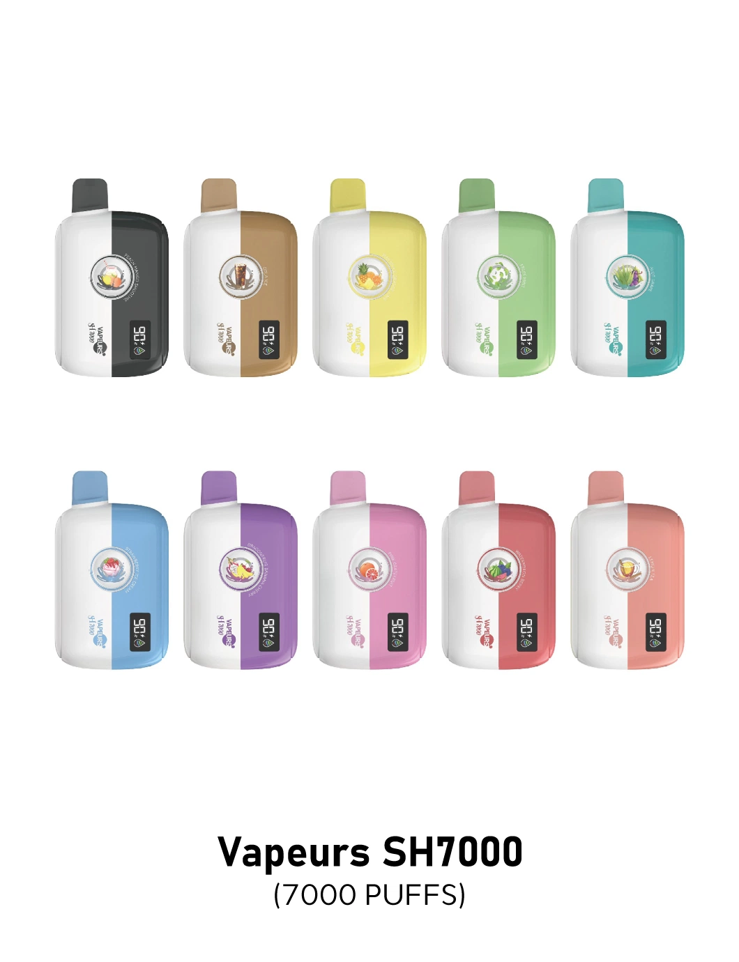 2024 Hookah Shisha Pen Price 30ml Plastic Bottle E Juice Fruit Flavors 3mg 6mg 20mg Nicotine Salt E-Juice Vape Juice for Disposable Vape