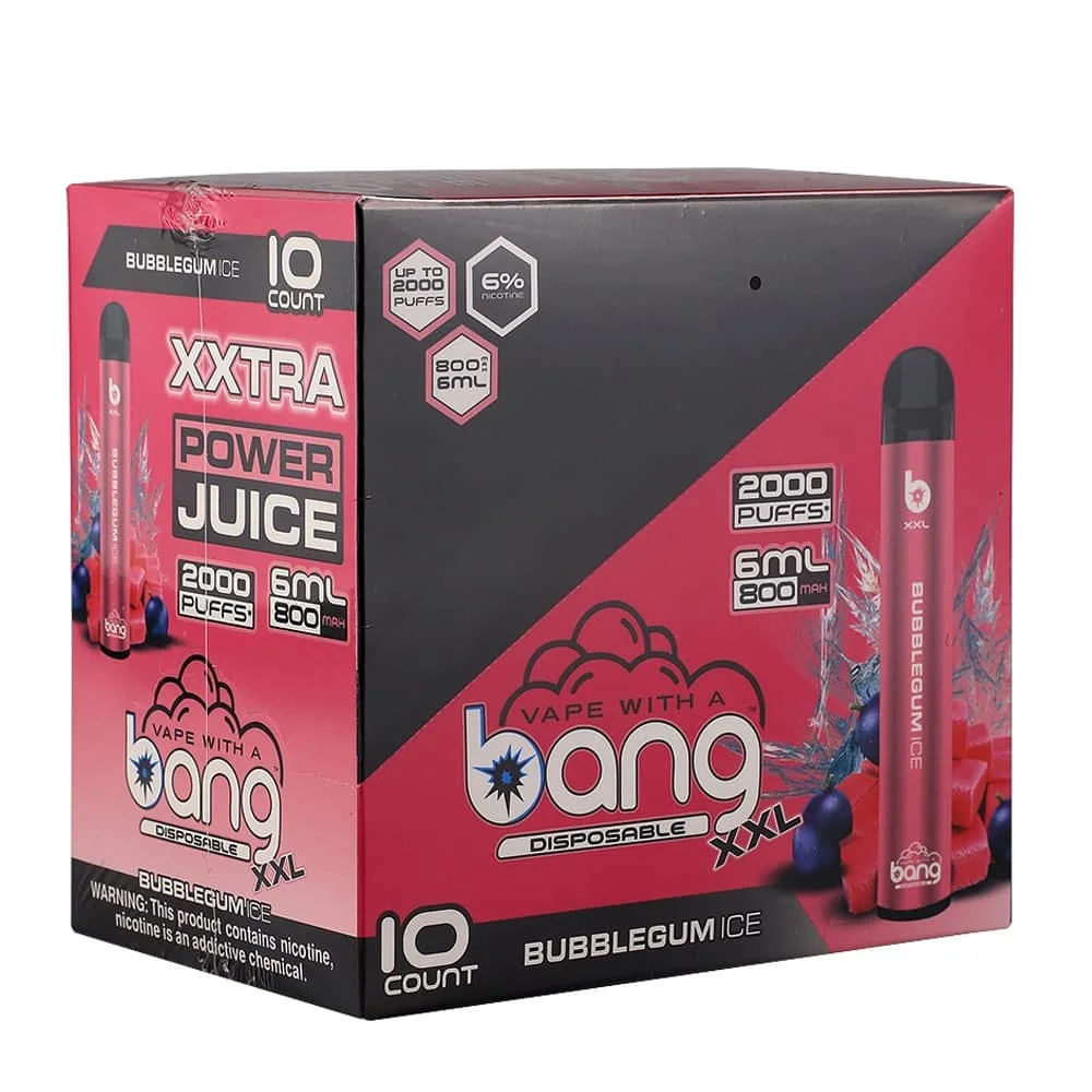 Bang XXL 2000 Puffs Disposable Vape Pod Device 6% Disposable E Cigarettes