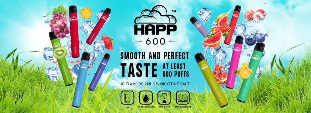 Custom 600puffs E Vape Pen Disposable Puff Sleep Vitamin Energy Melatonin Vapes