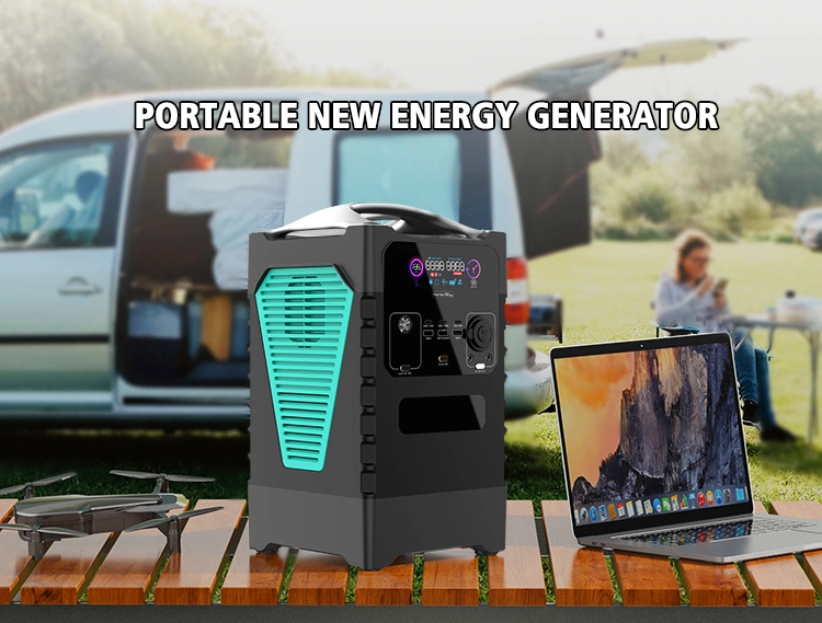 Quick Charge 10kw Solar Power System 222W Type-C USB Energy Storage Powerstation with Wireless Charging