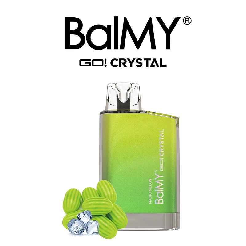 A&D New Offer Balmy Go Crystal 600puffs Ecig Tpd Registered Disposable Vape