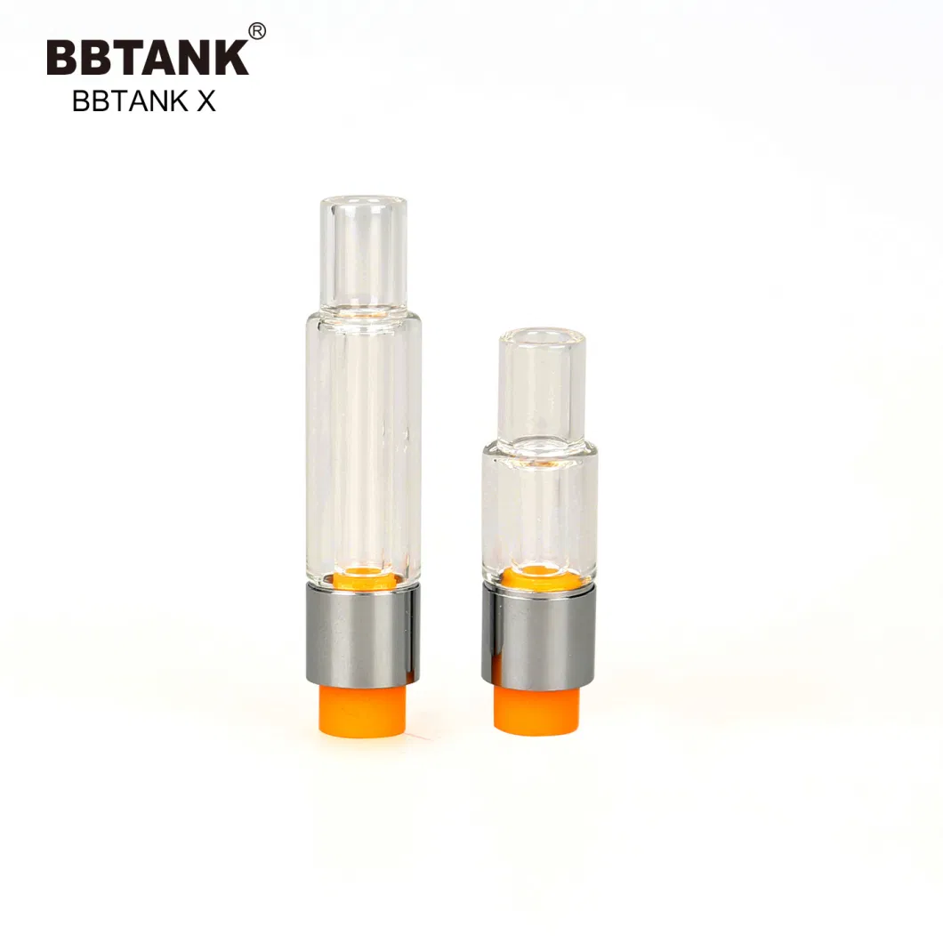 Bbtank X Full Glass Cartridge 0.5/1/2/3 Ml Glass Atomizer Cartridge 510 Thread
