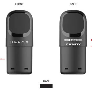 Empty OEM ODM 2ml Disposable Prefilled Replaceable Compatible Transparent Relx Vape Pod