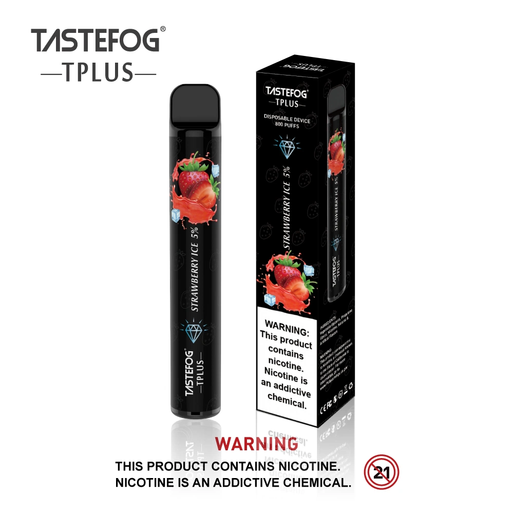 Tpd Version E Cigarette Tplus 800 Puff Disposable Vape 3ml E-Liquid 20mg Nicotine Vapes