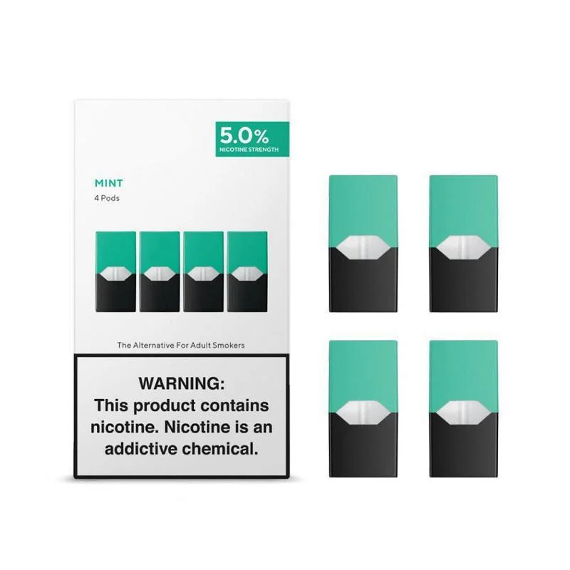 Factory Direct Jull Pod 4 Pack 2% Starter Kit 18mg Pods Disposable Electronic Cigarette Pen Type Electronic Cigarette Refill Vapes