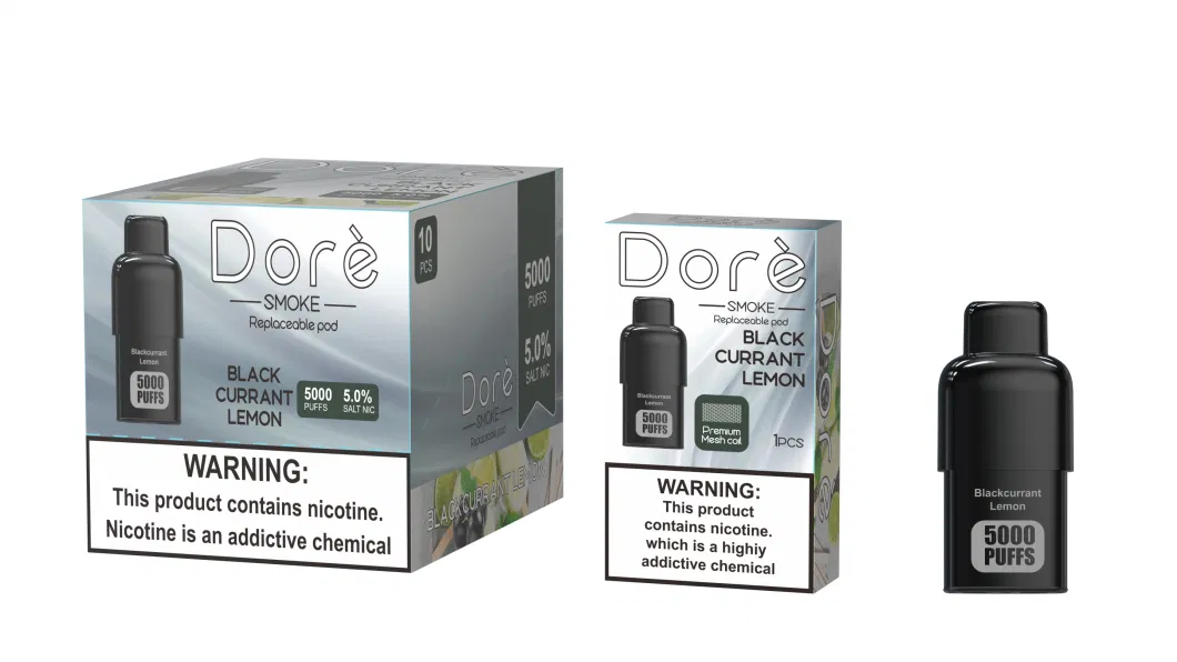 Wholesale Rechargeable Vape Dore Disposable Pod Vape with Pure E-Juice in The USA Market