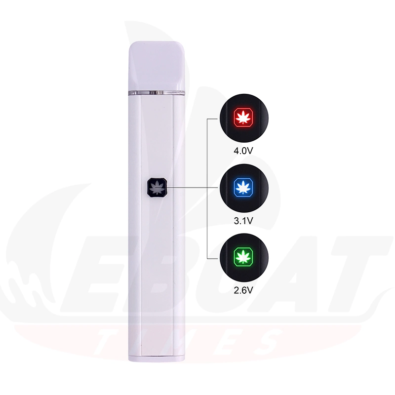 2ml Empty Vape Pen Pod System Preheat Button Delta Hhc Disposable Vape