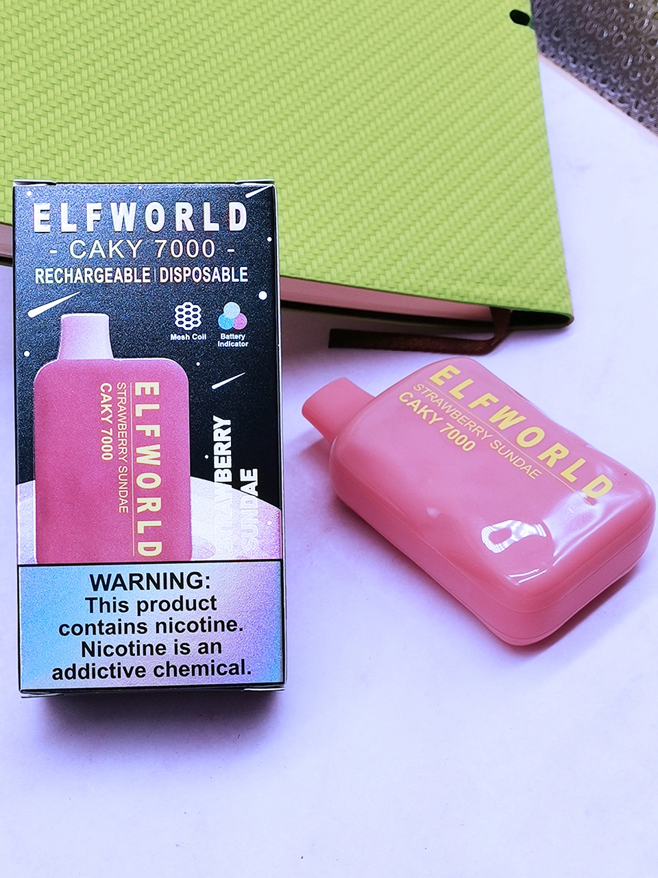 Wholesale Elfworld Crystal Caky 7000 Puff Elfworld Lost Elf World Orion Puff Vape Bar Clear 7500 Disposable Vape Distributors E Cigarette RM 7000 Puffs