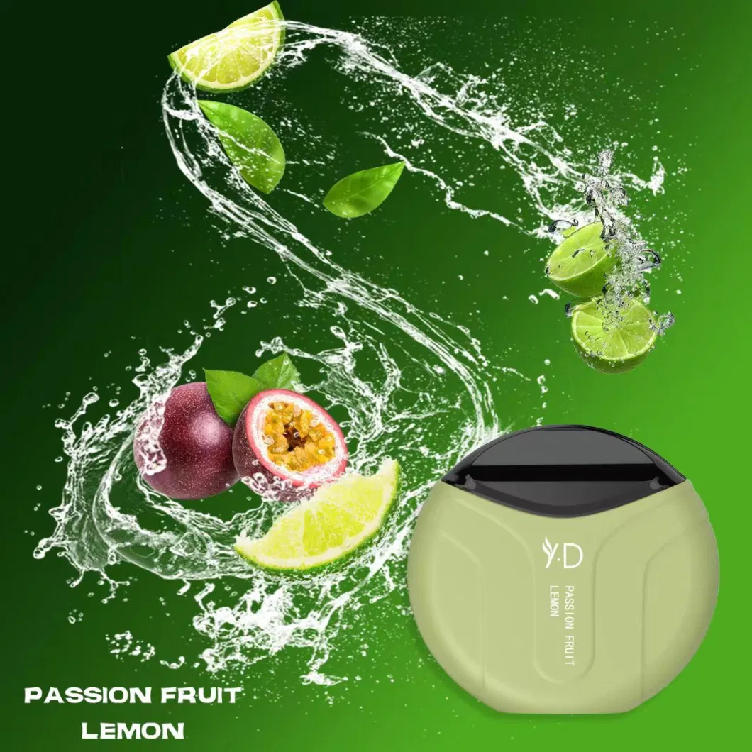 Yd Hot Selling Round Fruit-Flavored 3000puffs 650mAh Support Customized Wholesale Disposable E-Cigarettes E Hookah Charger