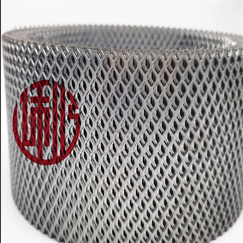 G40/G90 Flattened Galvanized Steel Expanded Metal Mesh Coil