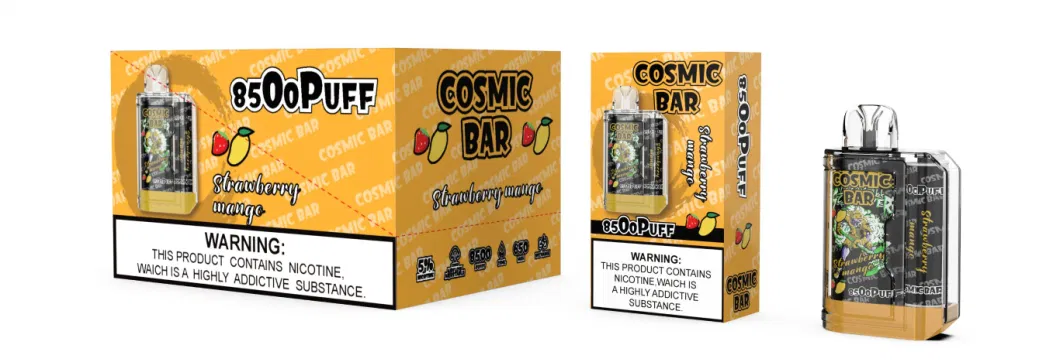 Elf World Orion Bar 8500 Puffs Vape Pen Wholesale Cosmic Bar 8500 Puff OEM Pod E-Cigrs Flavors Disposable Transparent USA Lost Wape Bar Hookah Marry Disposable