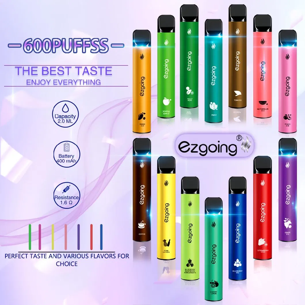 Mini Disposable Vape Pen Vape Pods Fruit Mint Ezgoing 1500 Puffs OEM Factory Wholesale I Vape