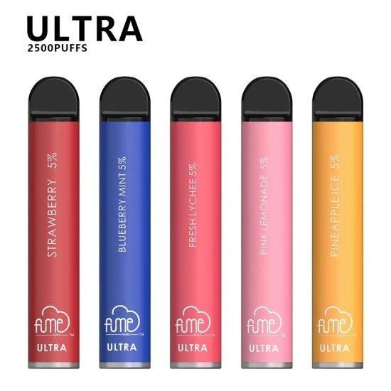 Original Product Fume Extra Ultra 1500/2500puffs Disposable Vape Electronic Cigarette Puff Plus