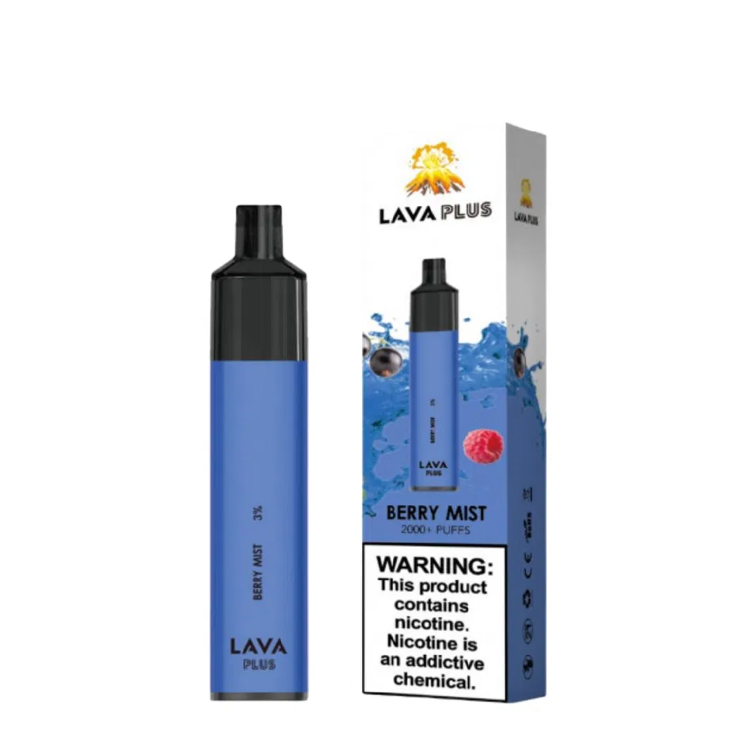 Lava Plus Disposable 2000 Puffs Vape Pens with 12 Flavors