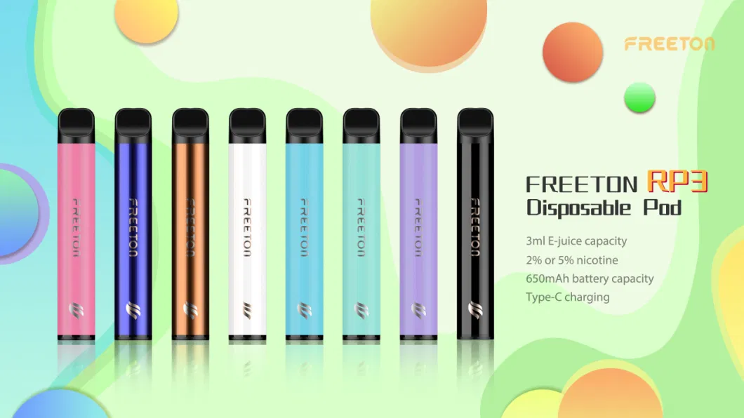 Wholesale Disposable Closed Vape Pod RP3 Freeton