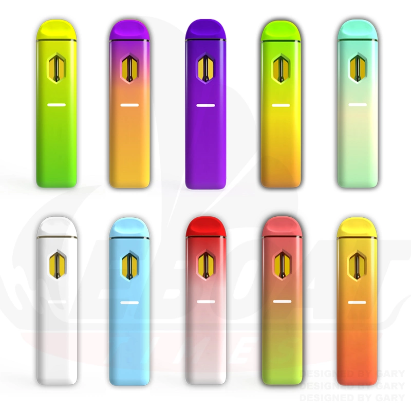 Nuvata Type C Rechargeable Sativa Indica 2g Oil Vaporizer Binoid Disposable Vape with Different Windows