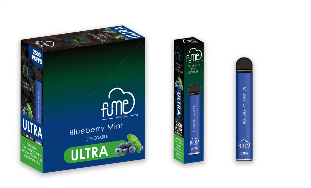 Wholesale Fume Ultra Disposable Vape Device 5% Nicotine 2500 Puffs with Different Flavors