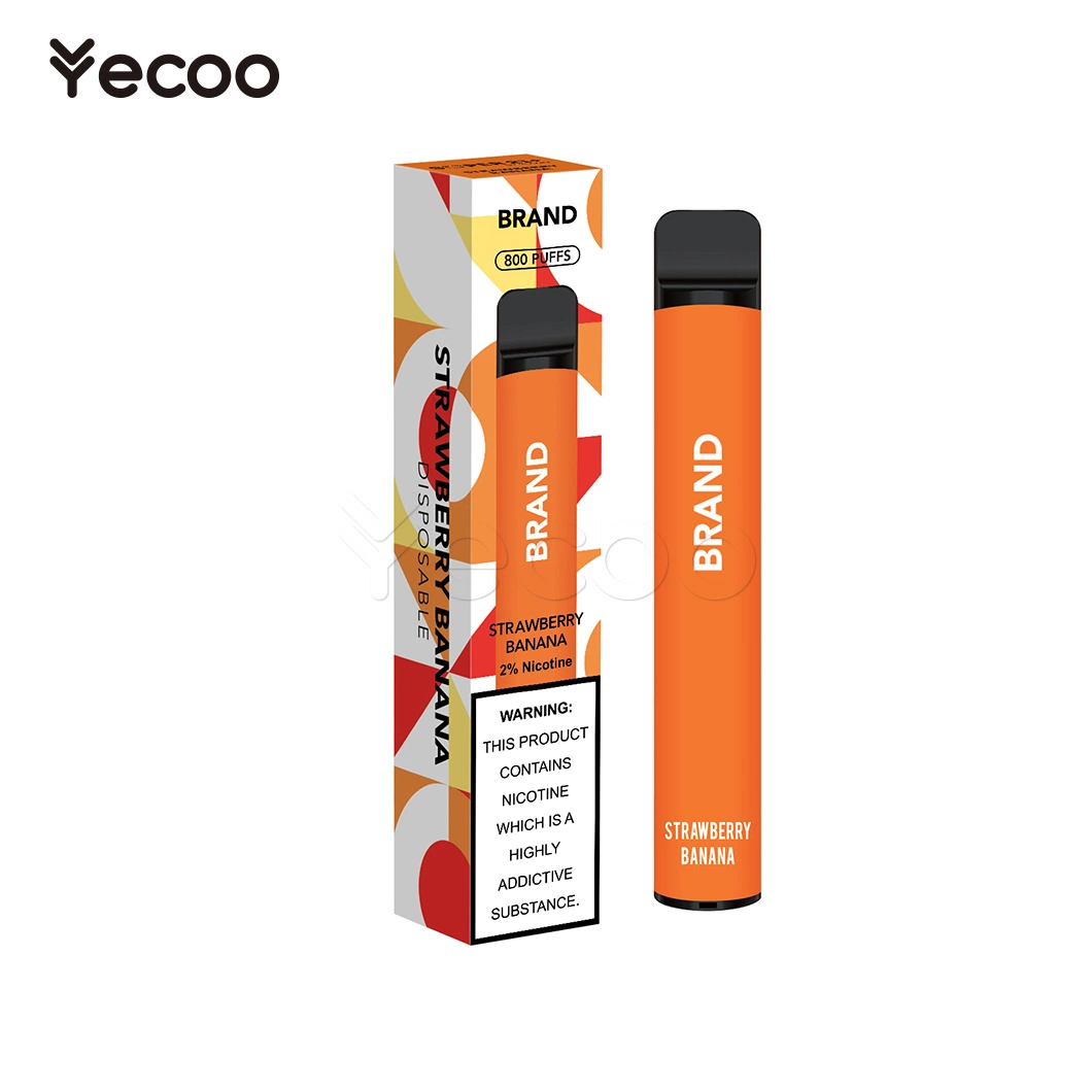 Yecoo Blu Electronic Cigarette Factory Mini Electronic Cigarette China S2 16 600-800 Puffs Disposable E-Cigarette Electronic Smoke