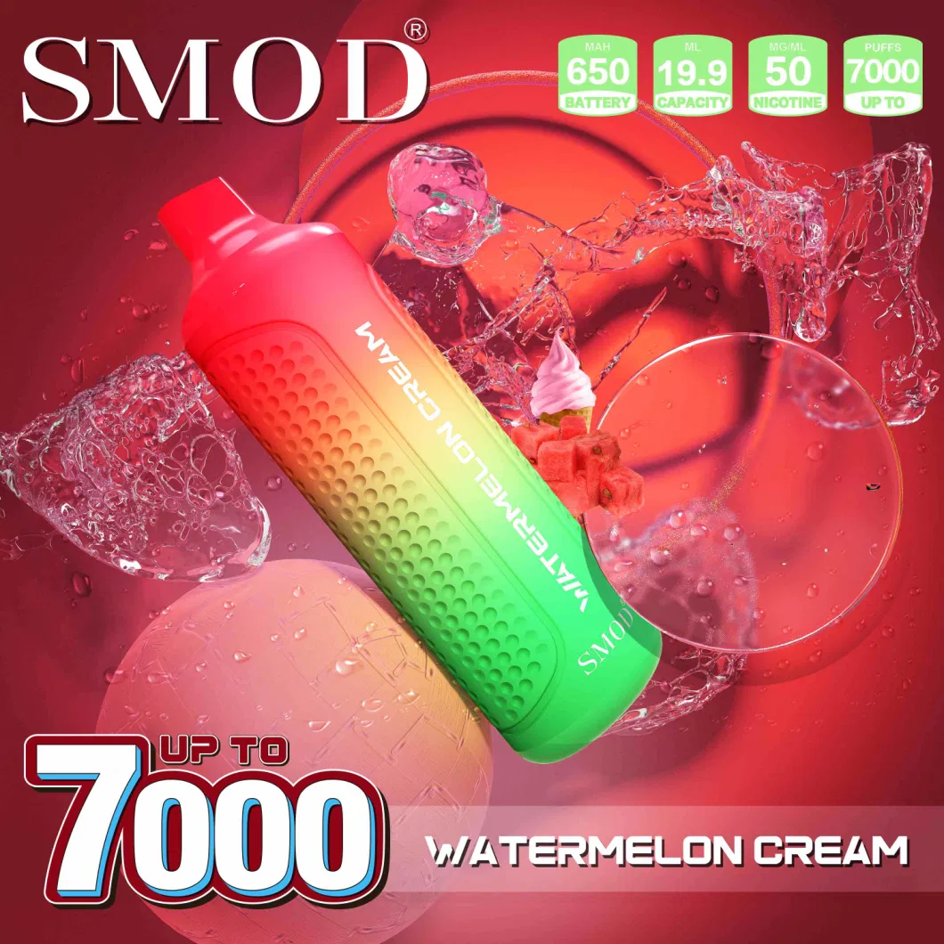 Orignal Kangvape Factory New Smod 7000 Puff Made in China Menthol Disposable Vape