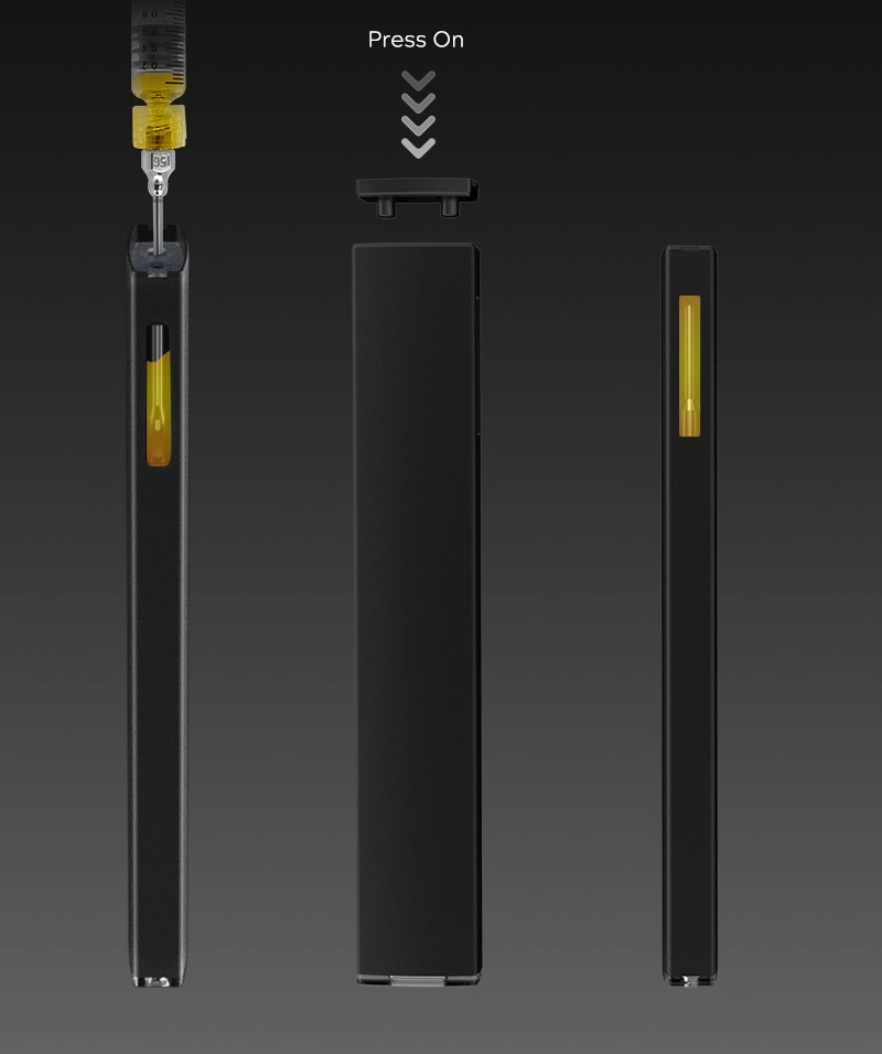 Makeon Bar Disposable Vape Pen Rechargeable Battery with Charging Port Cigarette for Oil Cartridges Vape Atomizer OEM Custom Brand Logo