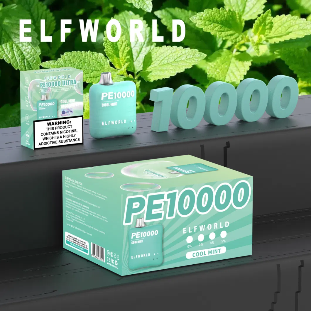 Wholesale Disposable Vape Pen Elf Wolrd PE 10000 Puff Rechargeable Vape Pod Elux Legend 3500 Puff Original Rick-and Morty 7000 E-Cigarette Starter Kits Disposab