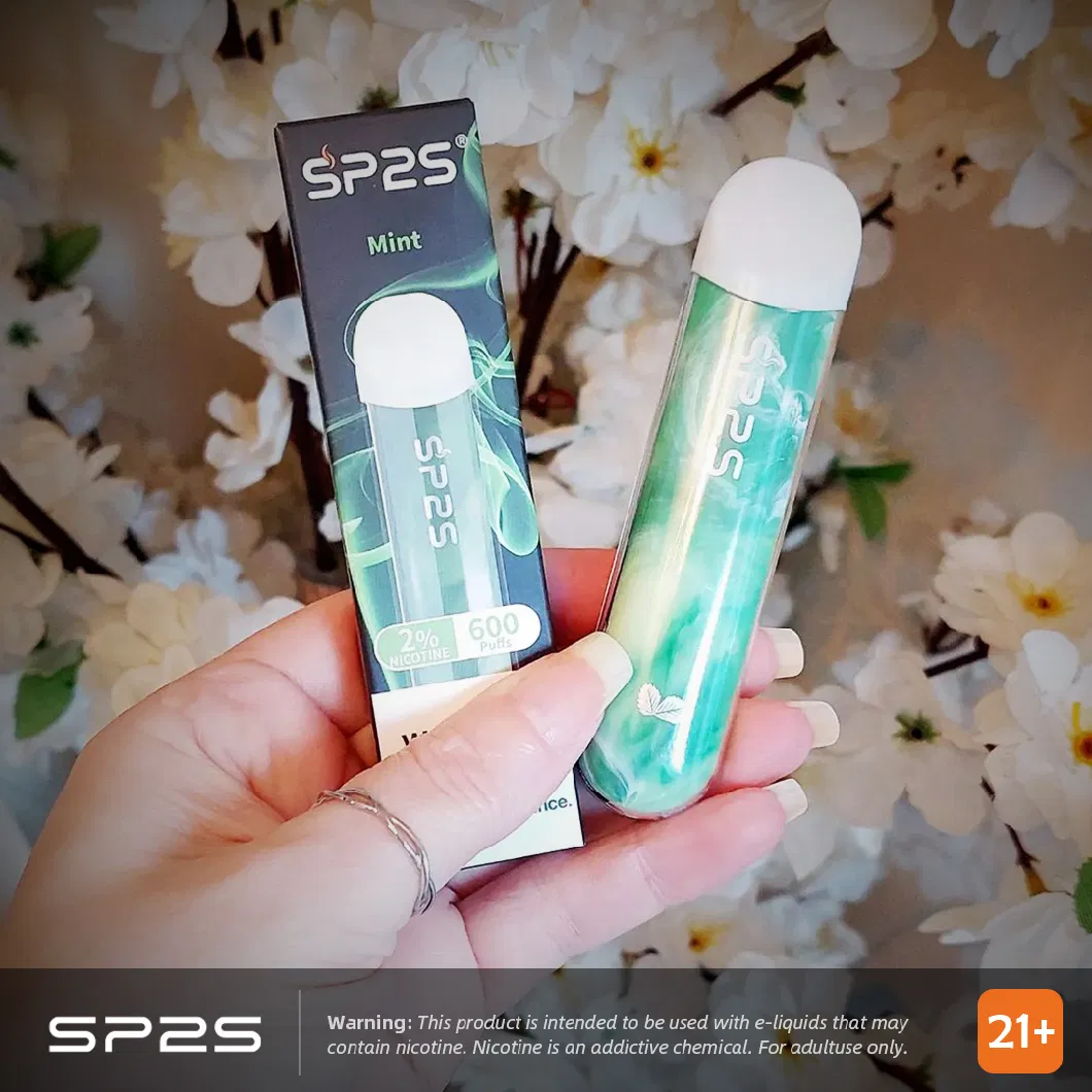 Sp2s Har 2ml Tpd Approved 600 Puffs Heating Disposable Vape