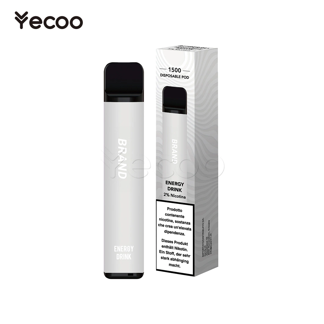 Yecoo E Cigarette Distributors Disposible Vapes 10000 Puffs China S2 19 1500-2500 Puffs Disposable E Vapes