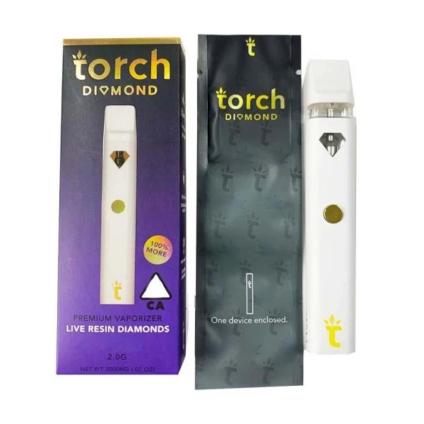 Wholesale E Cigarettes Rechargeable Disposable Pens Type C 2ml Disposable Vape Pen Device Thick Oil Torch Diamond Vapes