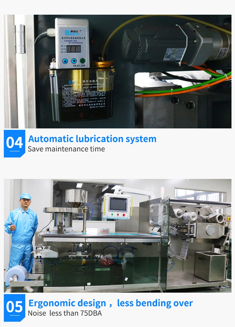 High Speed Roller Heating Type Blister Packing Packaging Machine