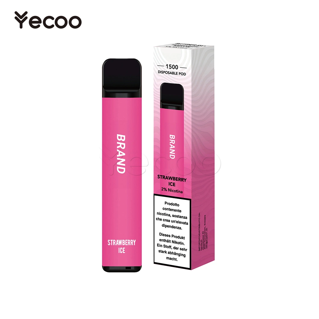 Yecoo E Cigarette Distributors Disposible Vapes 10000 Puffs China S2 19 1500-2500 Puffs Disposable E Vapes