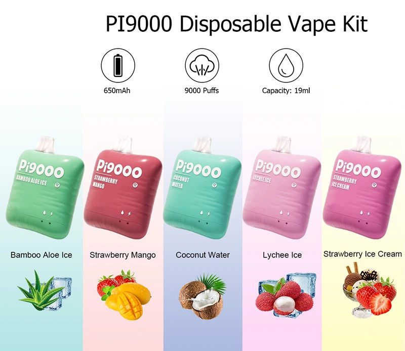 Wholesale Elf Pi9000 Disposable Vape Device 9000 Puffs Pillow Vape Kit