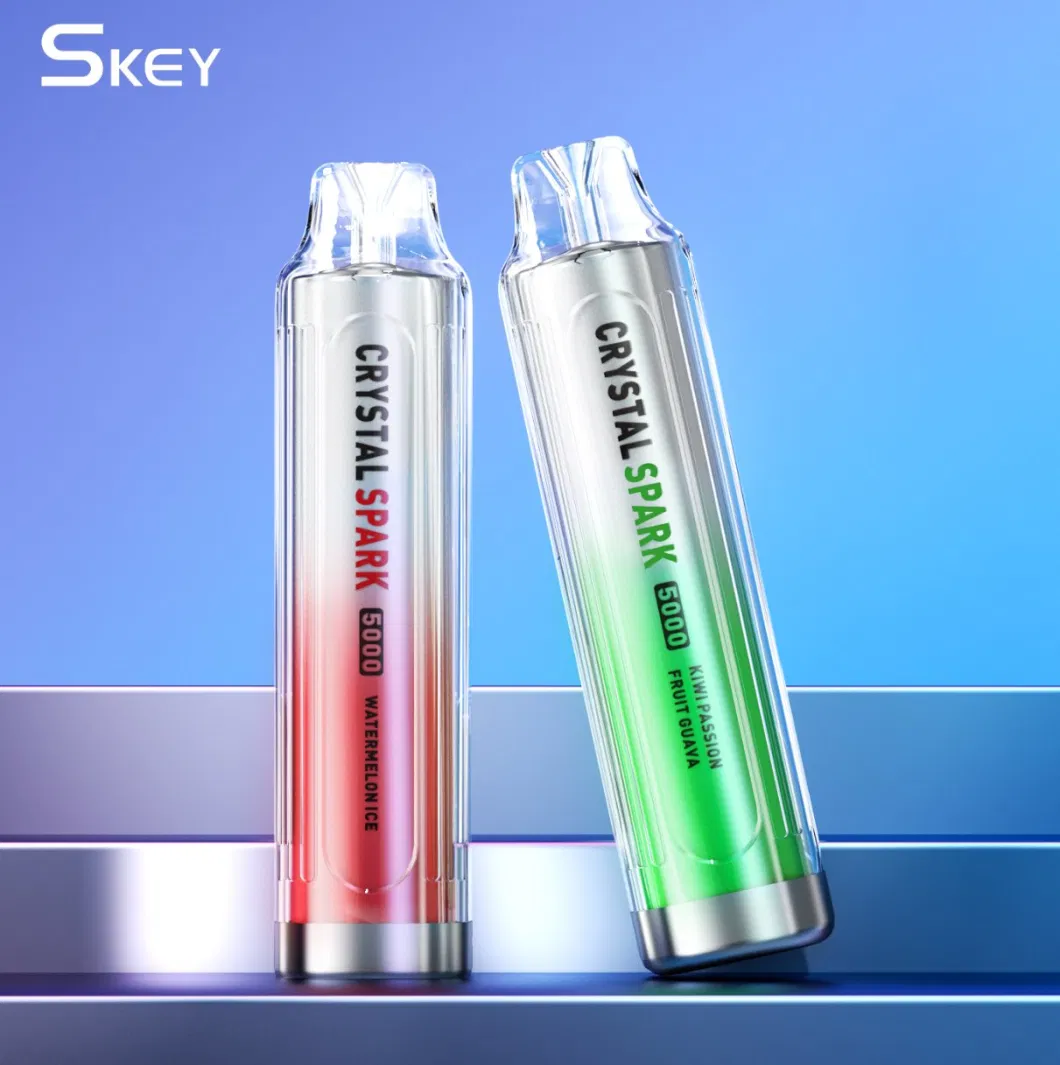 UK Popular Skey Vape Crystal Vape Box Gem 600 Puffs 2% Nic Salt UK Tpd Vs Amare Crystal One Disposable E-CIGS