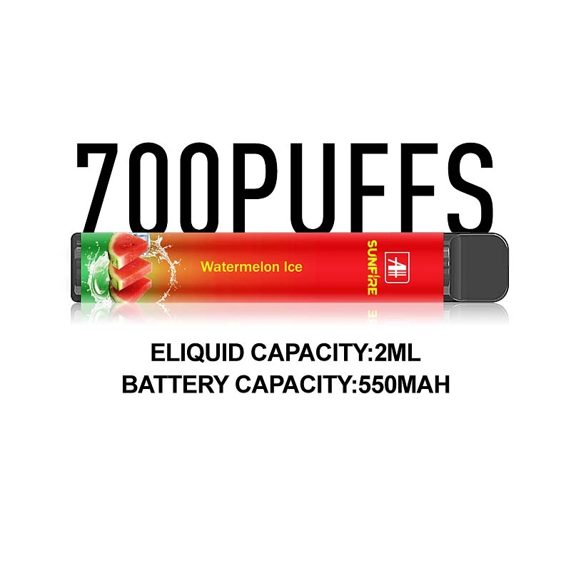 Fruit Juice 700 Puff Disposable E Cigarette 320mAh Battery 2.0ml Pods Disposables Vape Pen Device Kit Mesh Coil 10 Colors Tpd Certificated 600 Puffs 700