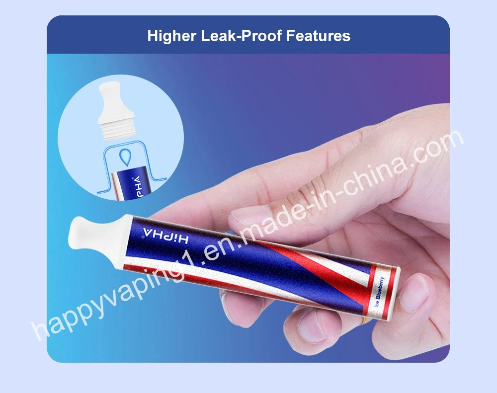 Happy Vaping Hipha EGO Vape Pen Cartridge Disposable Paper Housing Design E Cigarette Wholesale Vape Lava Plus