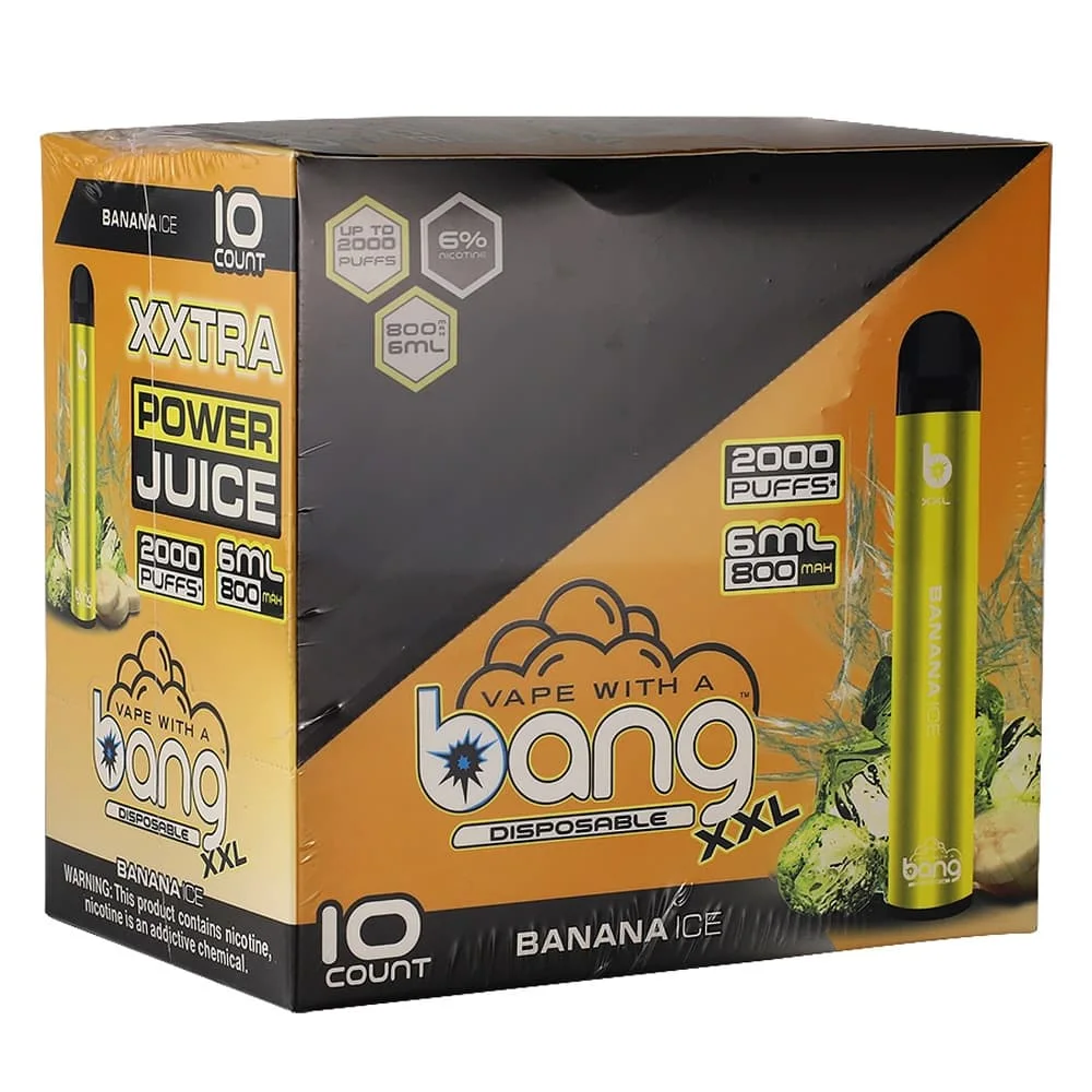 Bang XXL 6% Disposable Device (2000 PUFFS) Disposable Vape Electronic Cigarette